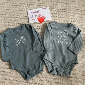 Carter's LS Onesie bundle